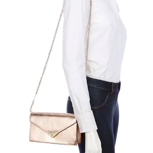 NWT Michael Kors Envelope Clutch/Crossbody - Picture 4 of 16